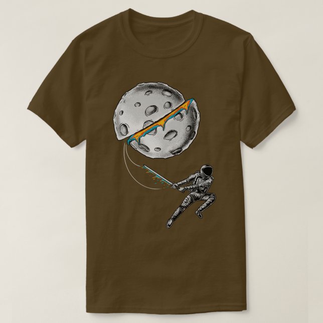 Ninja Spaceman T-Shirt (Design Front)
