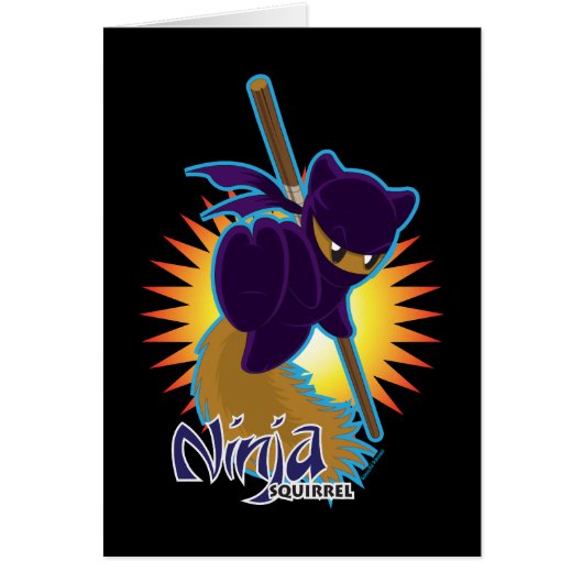 Ninja Squirrel Cards (Front)