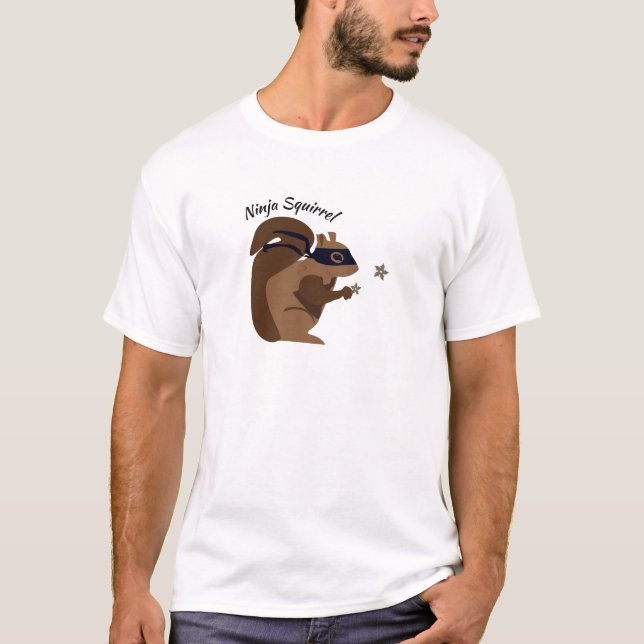 Ninja Squirrel T-Shirt (Front)
