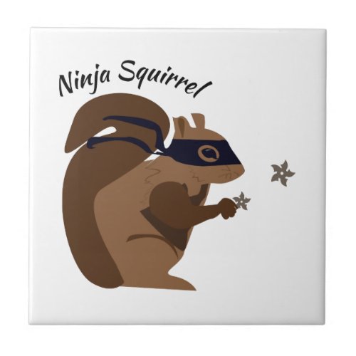 Ninja Squirrel Tile