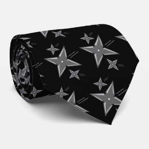 Ninja Star Tie