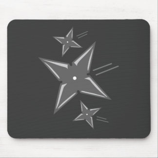 Ninja Stars Mouse Pad