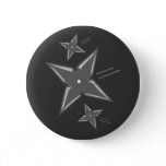 Ninja Stars Pinback Button
