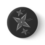 Ninja Stars Pinback Button Ninja Stars Pinback Button
