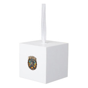 Ninja Stealth Cat Cat Mom Gift Idea - Ninja Stealt Cube Ornament