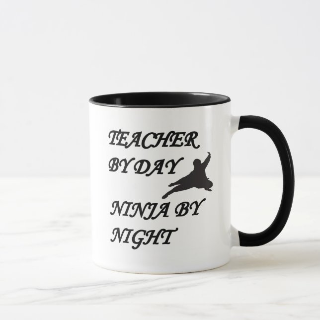 NINJA TEACHER MUG (Right)