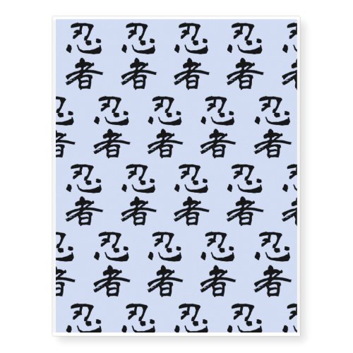 Ninja Temporary Tattoos