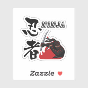 Ninja - Time to go to battle- Sticker