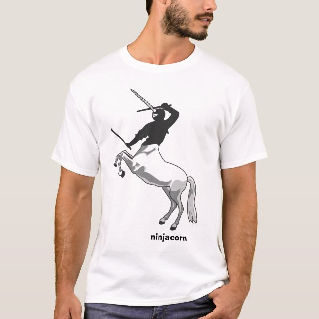 Ninja/Unicorn - Ninjacorn T-Shirt (Front)