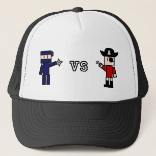 Ninja vs Pirates Hats