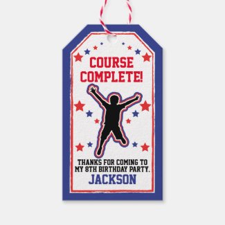 Ninja Warrior Boys Birthday Party Course Complete