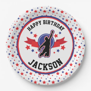 Ninja Warrior Boys Party Paper Plates