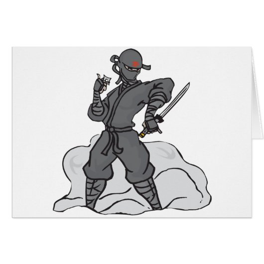 Ninja-Warrior Cards (Front Horizontal)