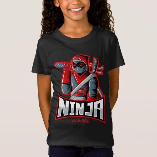 Ninja Warrior design T_Shirt