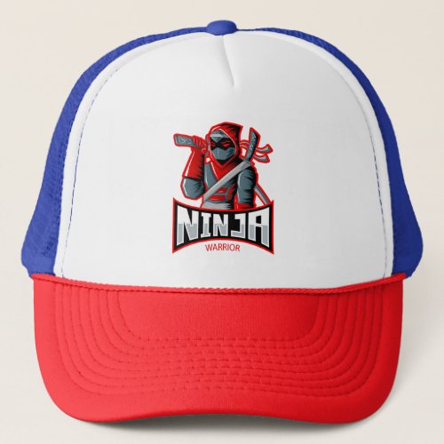 Ninja Warrior design Trucker Hat