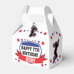 Ninja Warrior Girls Birthday Favour Box