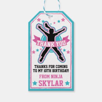 Ninja Warrior Girls Pink & Teal Birthday Party