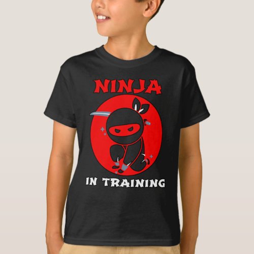 ninja warrior in training cool T_Shirt