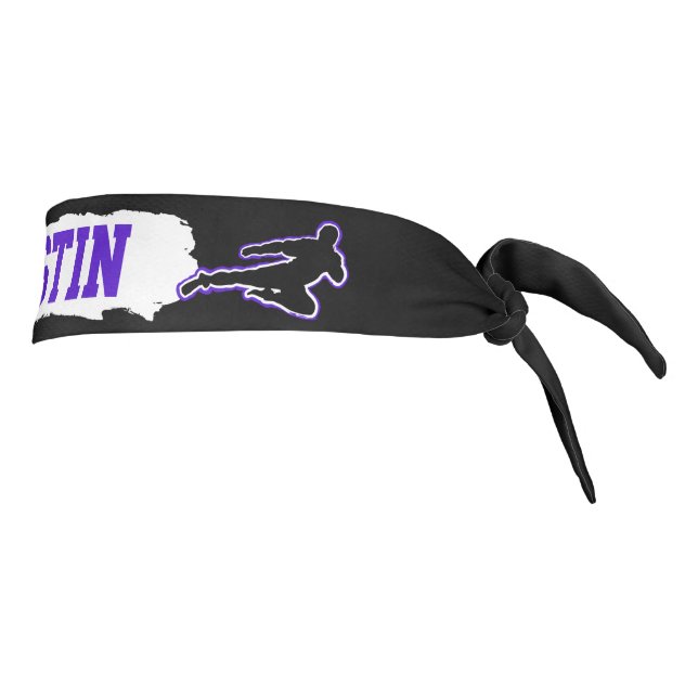 Ninja Warrior Karate Martial Arts Custom Tie Headband (Rotate 90)
