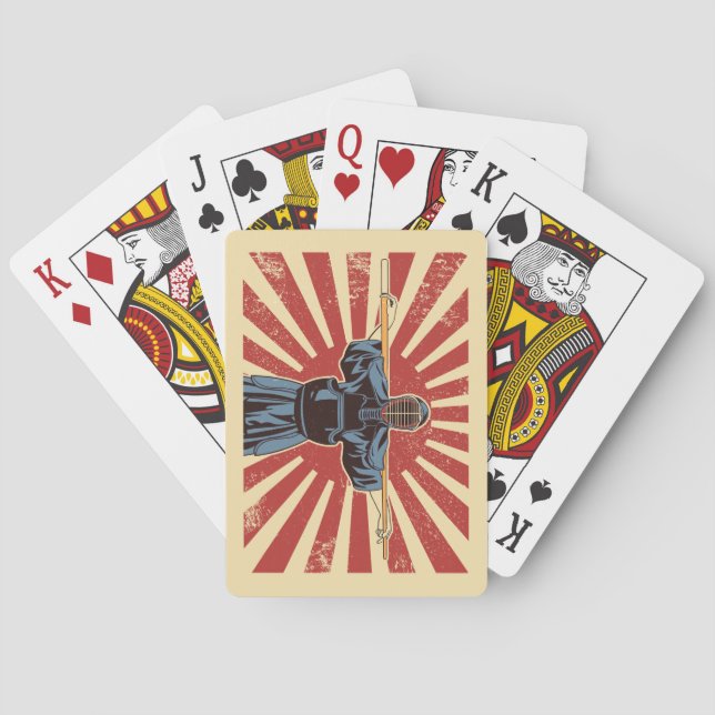 Ninja Warrior Poker Cards (Back)