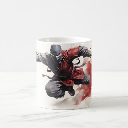 Ninja warriror coffee mug