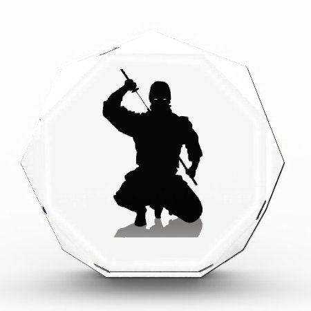 Ninja With Sword Acrylic Award