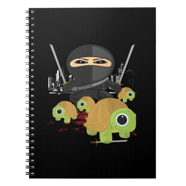 Ninja with Turtles Notebook (Front)