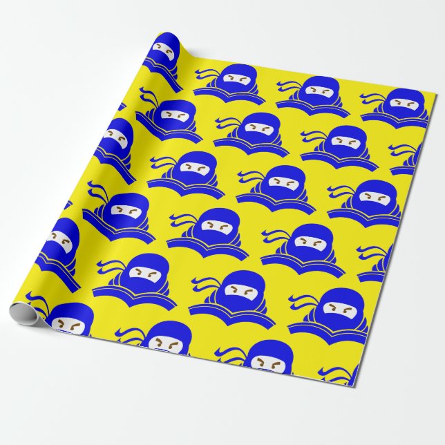 Ninja Wrapping Paper (Unrolled)