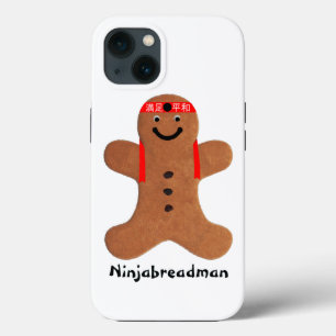 Ninjabreadman biscuit (cookie) iPhone 13 case