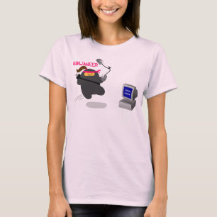 Ninjaneer vs. Fatal Error - Lady shirt