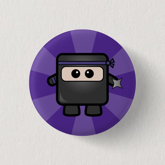 Ninjas vs. Pirates Button (Front)
