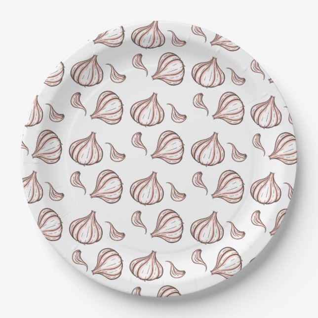 Ninniku Paper Plates (Front)