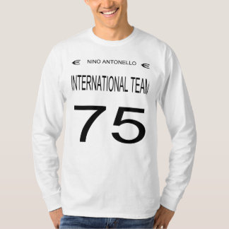 Nino Antonello Euro International Team 75 Black T-Shirt