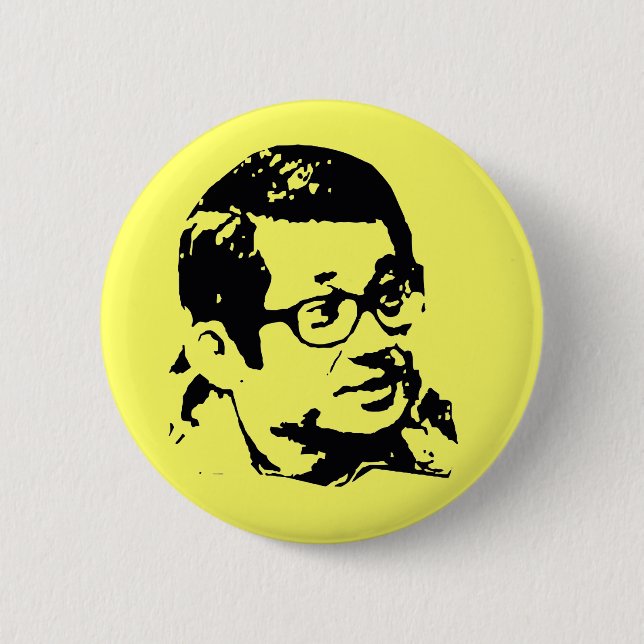 Ninoy Aquino Pinback Button (Front)