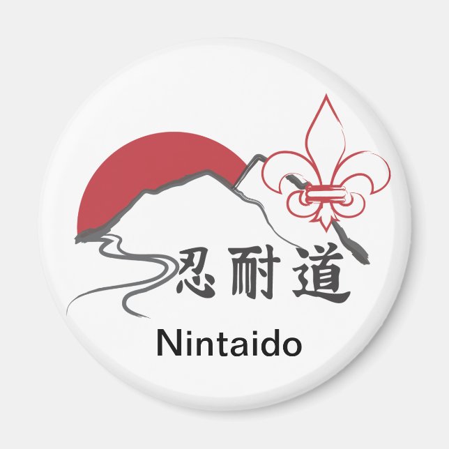 nintaido round magnet (Front)