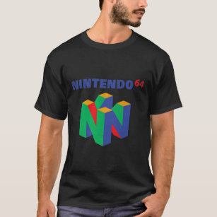 Nintendo 64 Classic Logo Retro Vintage Premium  T-Shirt