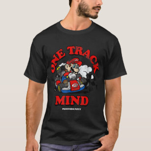 Nintendo Mario Kart One Track Mind Graphic  T-Shirt