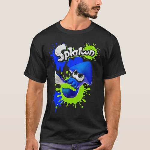 Nintendo Splatoon Spleediddle Splat gifts T_Shirt