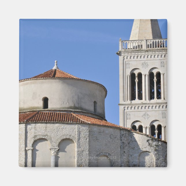 Ninth-century pre-Romanesque Church Magnet (Front)