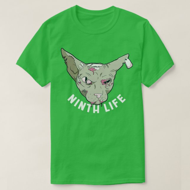 Ninth Life T-Shirt (Design Front)