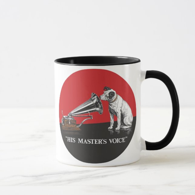 Nipper the RCA Victor His Master's Voice Mug (Right)
