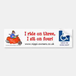 Nippi Owners' Club Trike Sticker