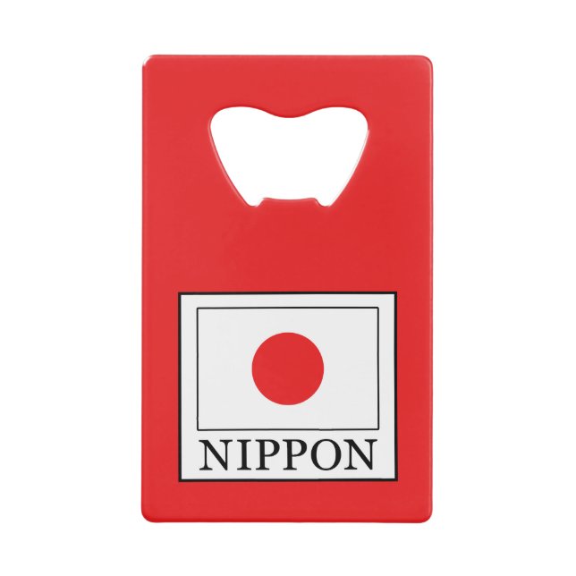Nippon Credit Card Bottle Opener (Front)