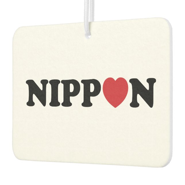 Nippon Love Heart Air Freshener (Left)