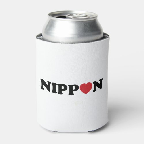 Nippon Love Heart Can Cooler