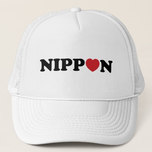 Nippon Love Heart Trucker Hat