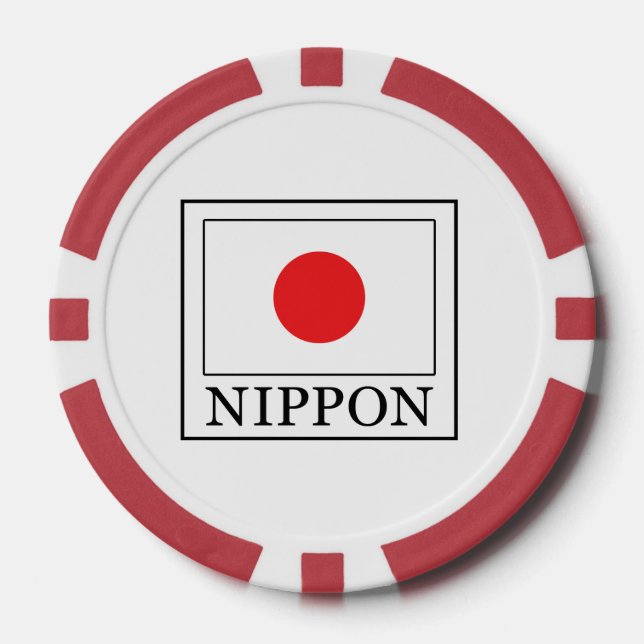 Nippon Poker Chips (Front)