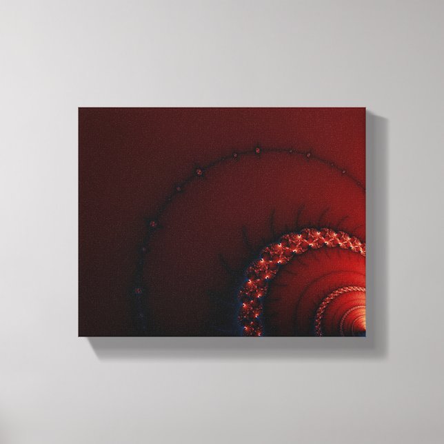 Nips - Fractal Art Canvas Print (Front)