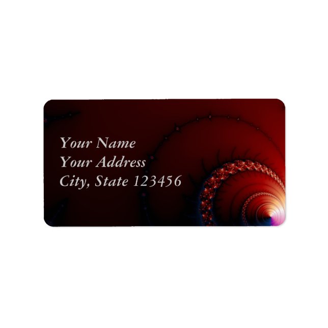 Nips - Fractal Art Label (Front)