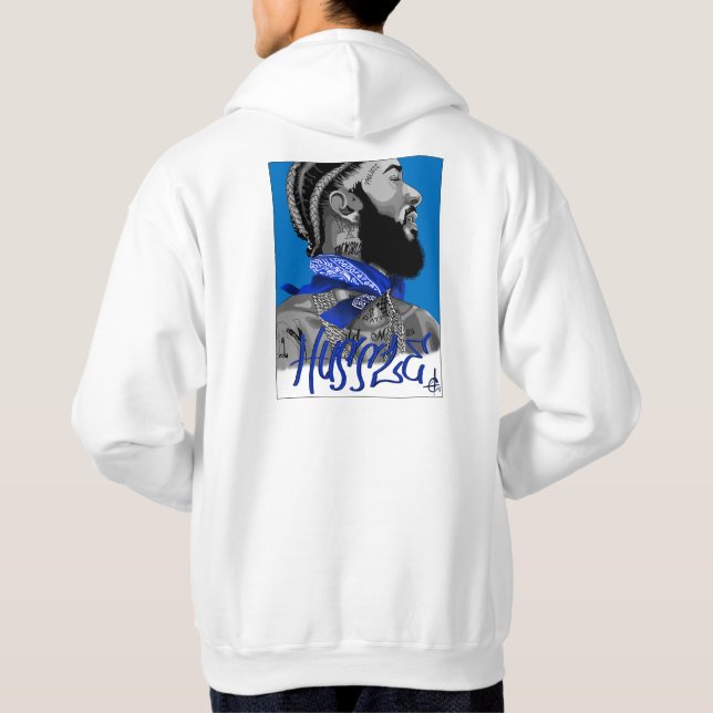 Nipsey Hussle Commemorative hoodie (Back)